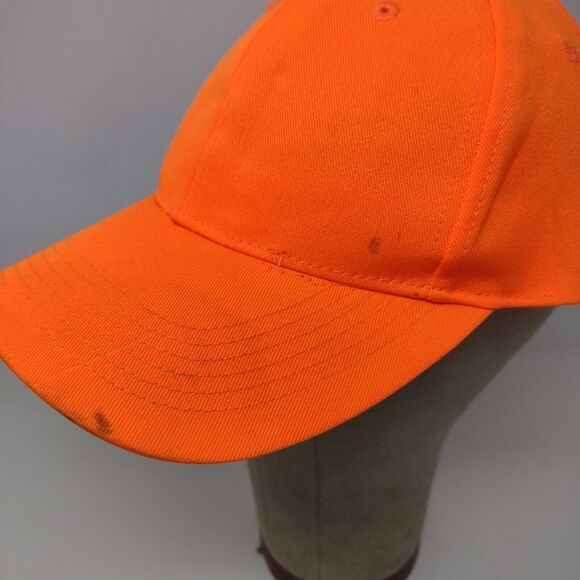 Signatures Mens Snapback Hat Orange OSFM Hunter's Orange Bright - Picture 5 of 13